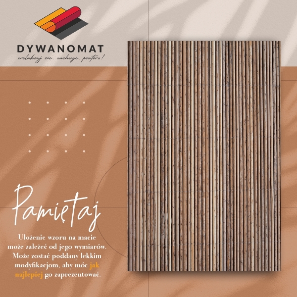 PVC mat Bamboemat