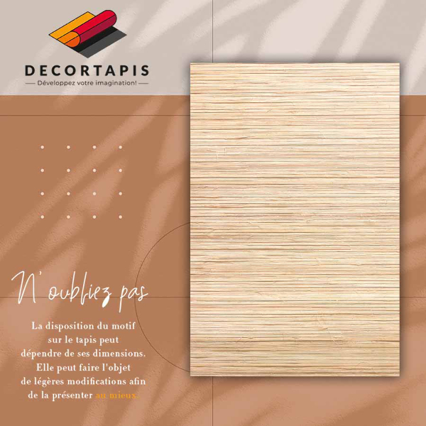 Vinyl tapijt Stro -textuur