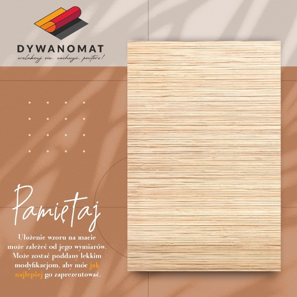 Vinyl tapijt Stro -textuur