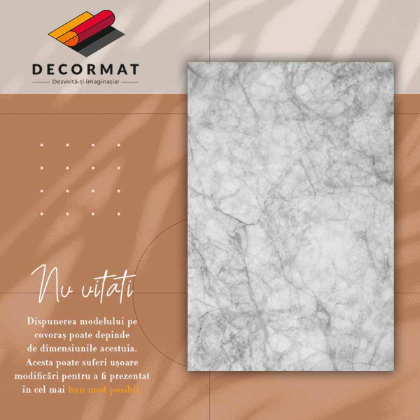 PVC mat Betonnen marmer