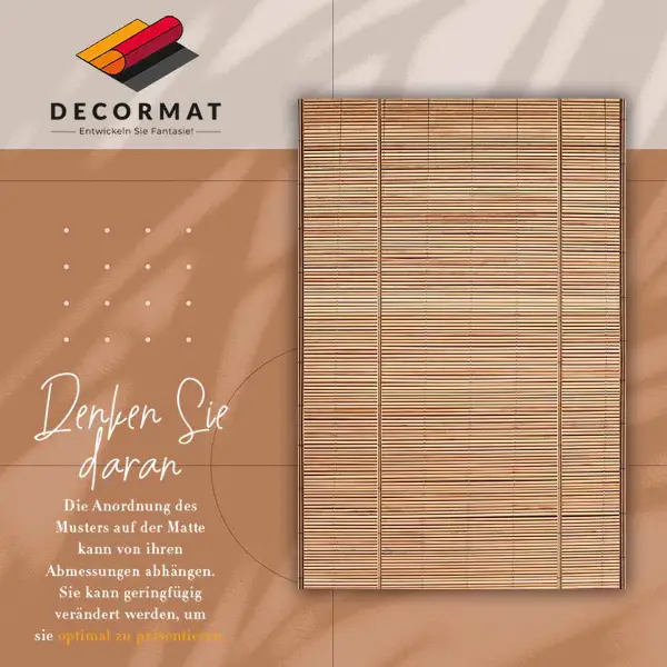 PVC vloer mat Riet