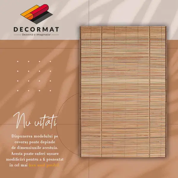 PVC vloer mat Riet