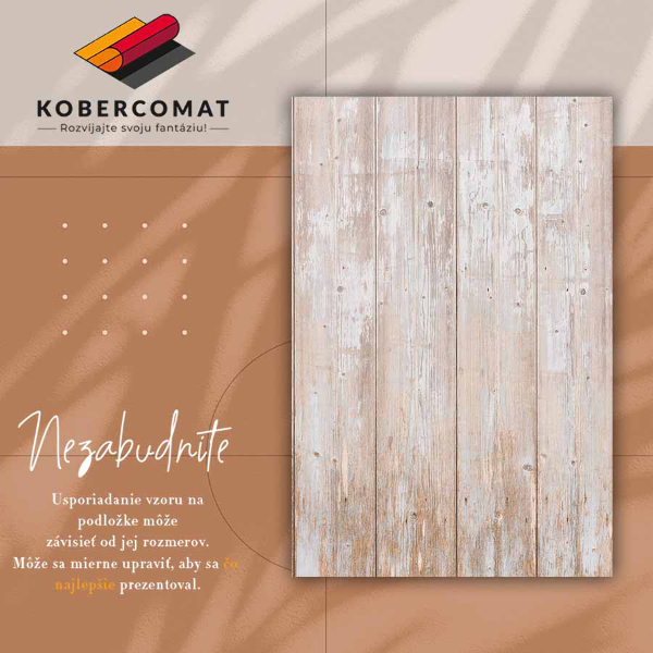 PVC mat Oude boards