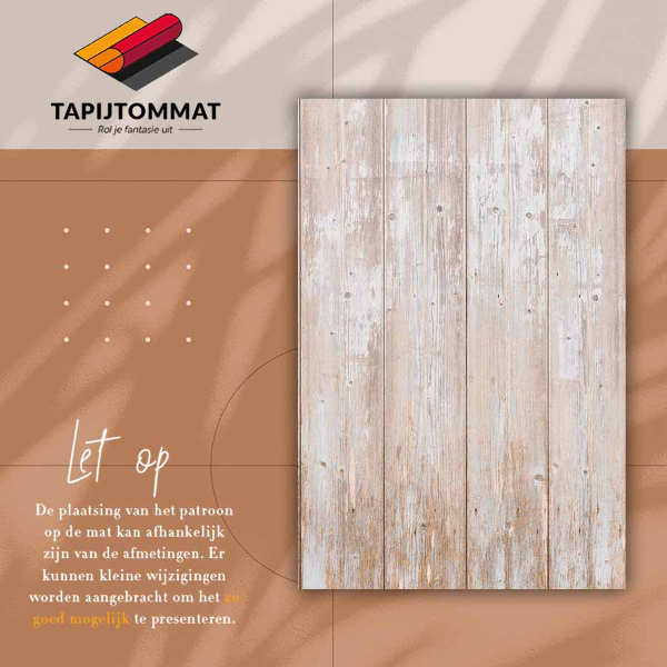 PVC mat Oude boards