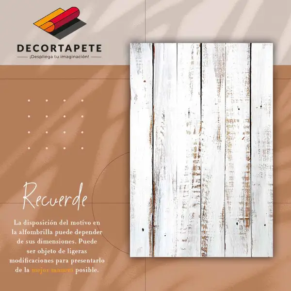 Vloerkleed op vinyl Rustiek hout