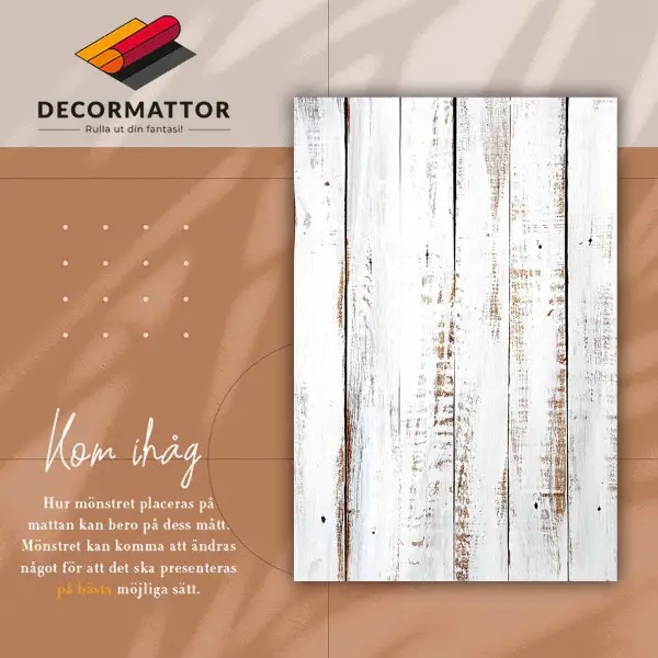 Vloerkleed op vinyl Rustiek hout
