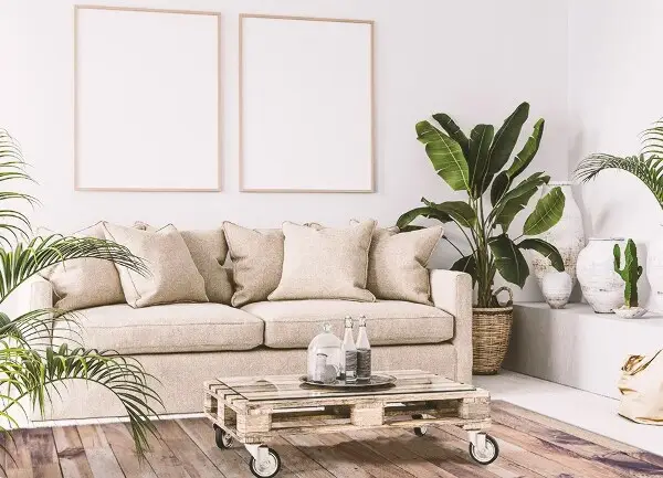 Vinyl vloerkleed Bordpatroon