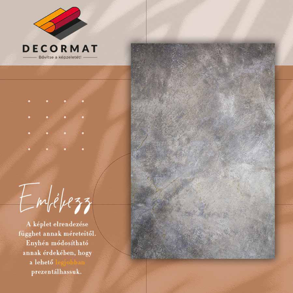 Vloerkleed op vinyl Gebarsten beton