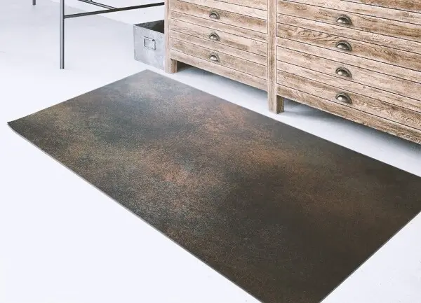 Vinyl tapijt Verroeste plaatmetaal