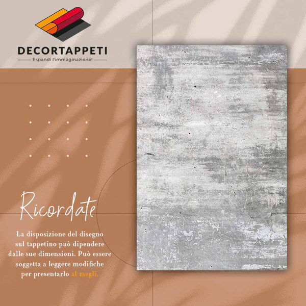 Vloerkleed vinyl Gedragen door beton