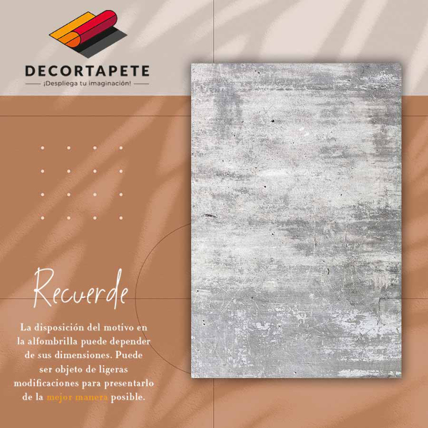 Vloerkleed vinyl Gedragen door beton