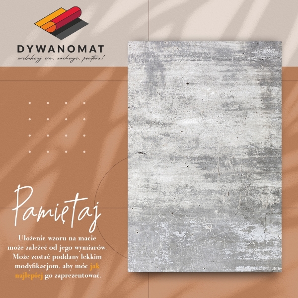 Vloerkleed vinyl Gedragen door beton