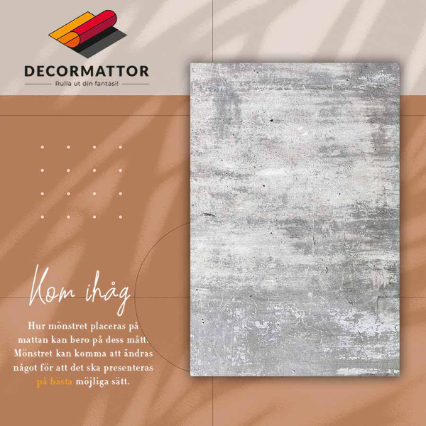 Vloerkleed vinyl Gedragen door beton