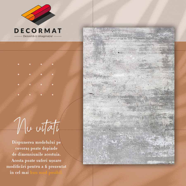 Vloerkleed vinyl Gedragen door beton