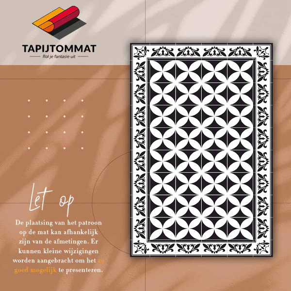 Vinyl tapijt Spaanse tegels