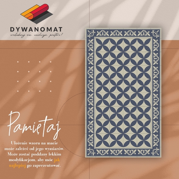 Vinyl vloerkleed Azulejos patroon
