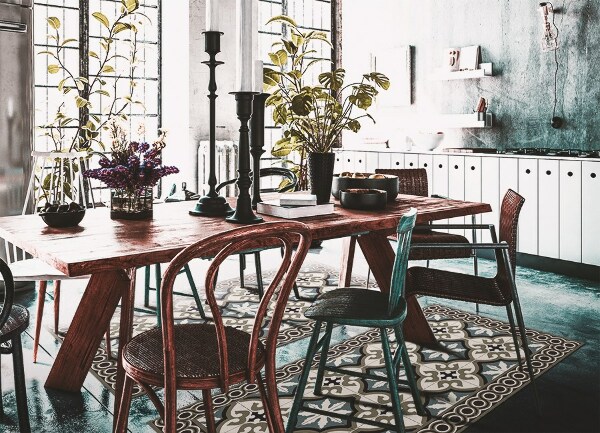 Vinyl tapijt Portugese stijl