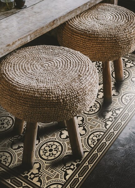 Vloerkleed op vinyl Talavera's stijl