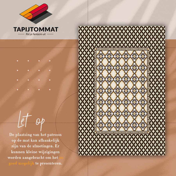 Vinyl tapijt Klein patroon