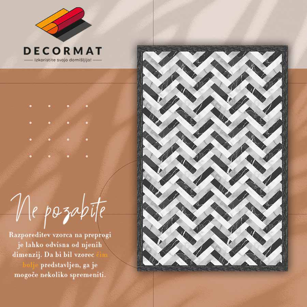 PVC mat Marmeren mozaïek