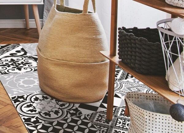 Tapijt vinyl Gekke patronen
