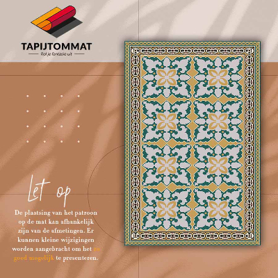 Tapijt vinyl Boho -stijl