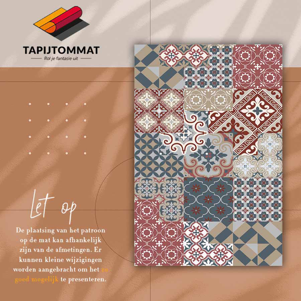 Vinyl vloerkleed Verschillende ontwerpen