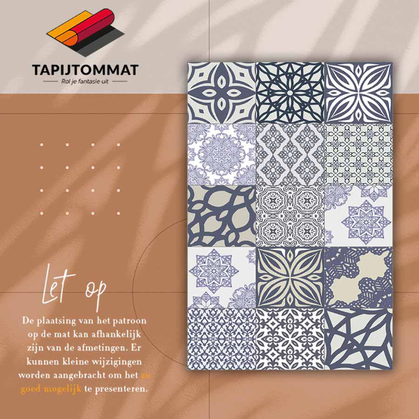 PVC mat Etnische mix