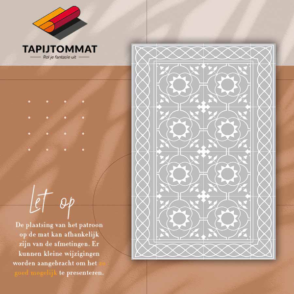 Vinyl tapijt Symmetrisch patroon