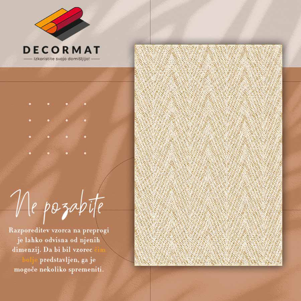 PVC mat Stofpatroon