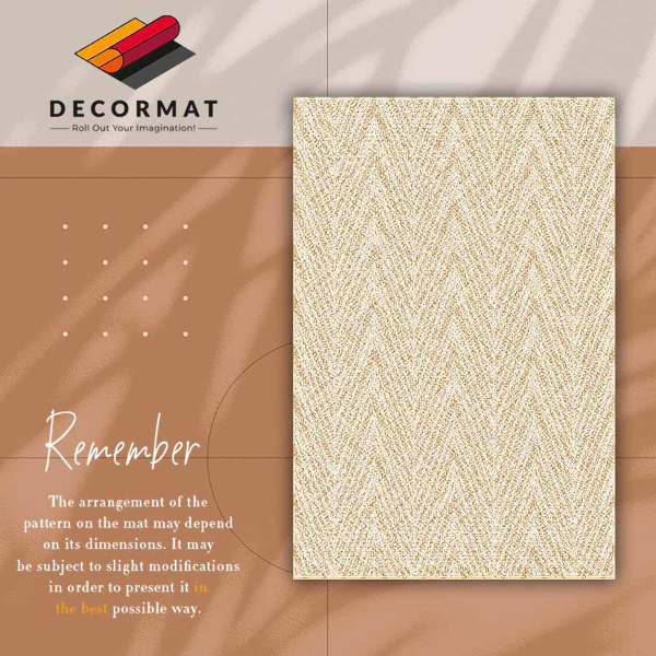 PVC mat Stofpatroon