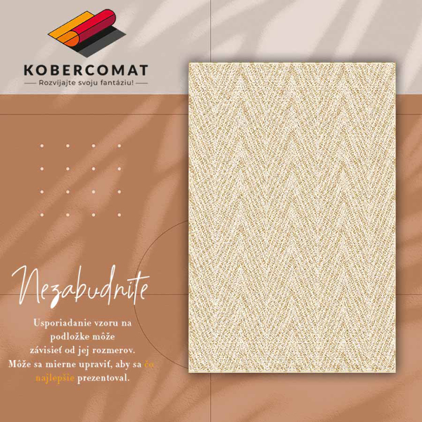 PVC mat Stofpatroon