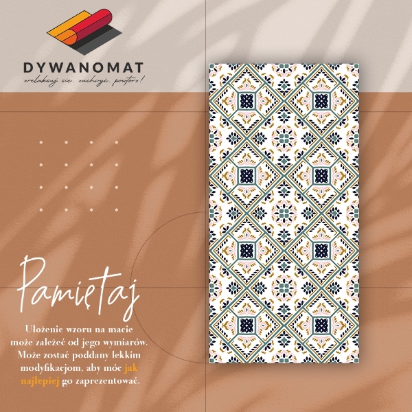 Vloerkleed vinyl Geometrisch patroon