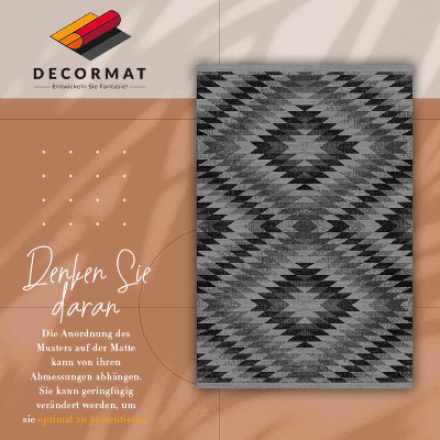 PVC mat Donkere parallel van