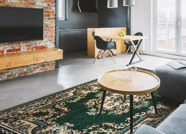 Vloerkleed op vinyl Perzische stijl