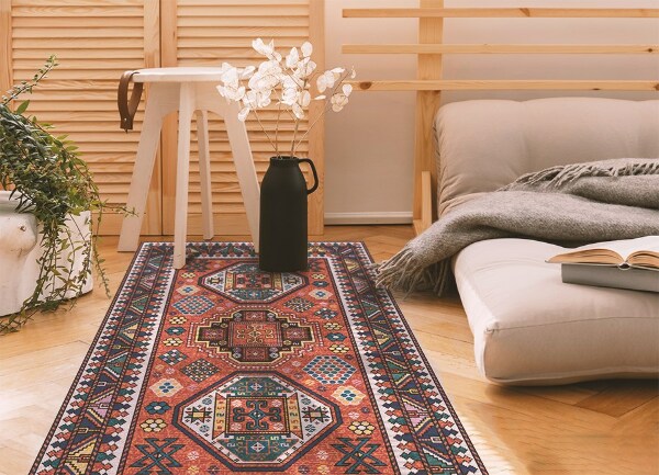 Vinyl vloerkleed Traditionele volksstijl