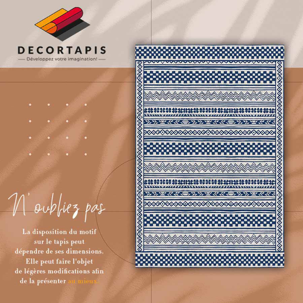 PVC mat Geometrische slop