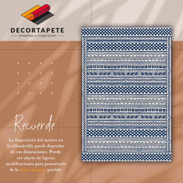 PVC mat Geometrische slop