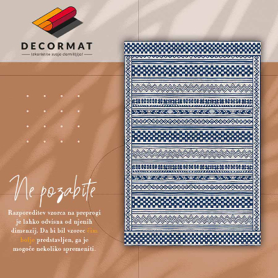 PVC mat Geometrische slop