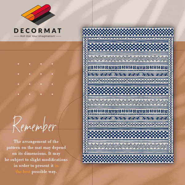 PVC mat Geometrische slop