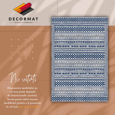 PVC mat Geometrische slop