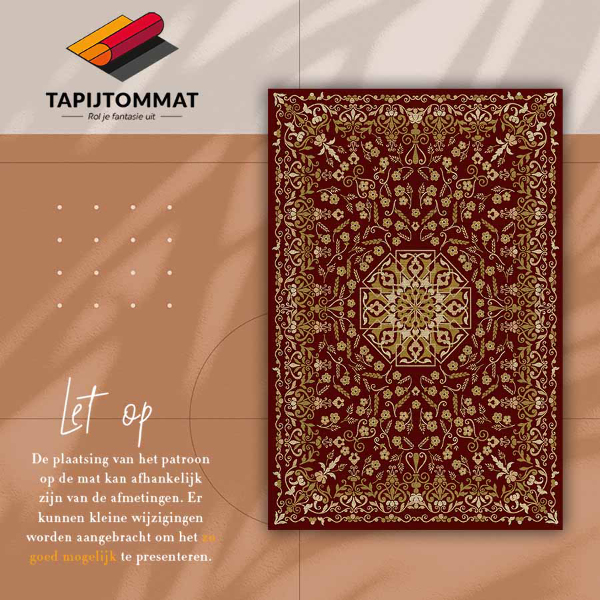 PVC mat Groentepatroon
