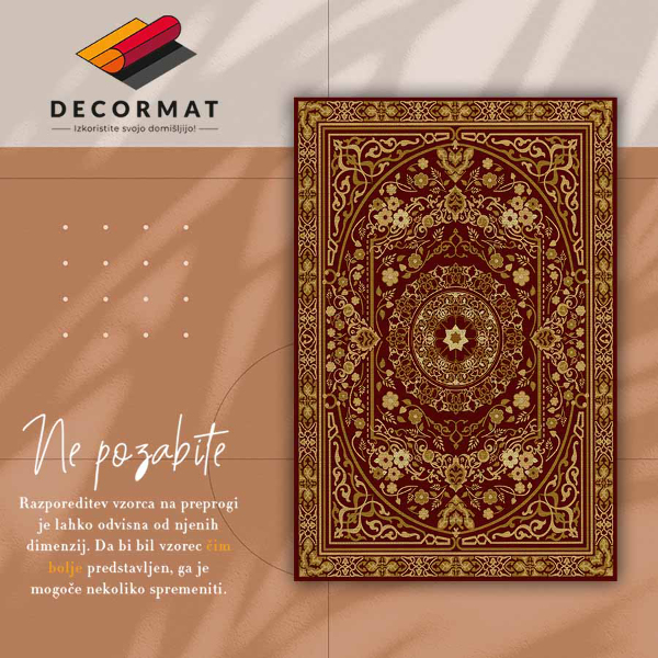 PVC mat Oude patroon