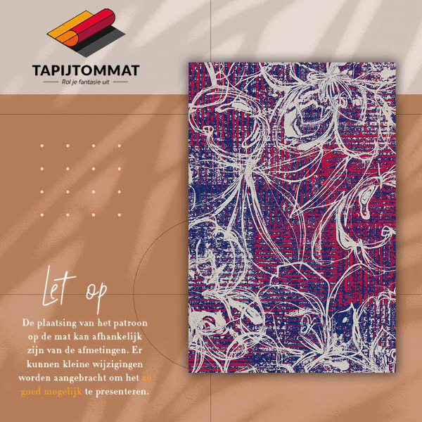 PVC mat Retro -abstractie