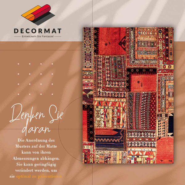 Vloerkleed vinyl Patchwork -abstractie