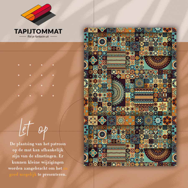 Vinyl tapijt Tegelmengsel