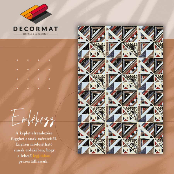 Vinyl tapijt Geometrisch mozaïek