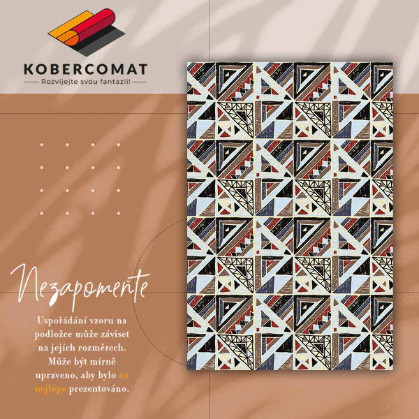 Vinyl tapijt Geometrisch mozaïek