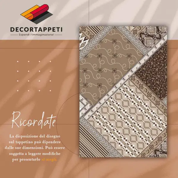 PVC mat Klassiek mengsel