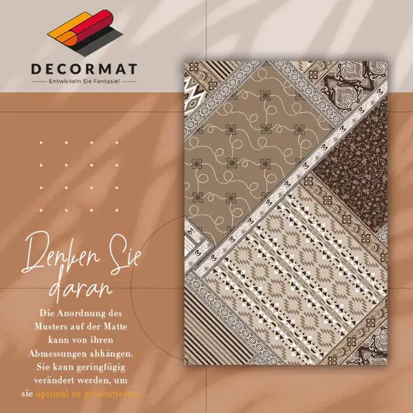 PVC mat Klassiek mengsel